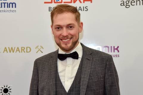 14 Steiger Award on 16 03 2019 at the Casino of the Zeche Zollverein in Essen Dominik Buch is guest at the presentation of the Steiger Award 2019 xJFx