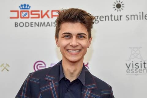 14 Steiger Award on 16 03 2019 at the Casino of the Zeche Zollverein in Essen Lukas Rieger receives the Steiger Award in the category Young talent xJFx