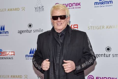 14 Steiger Award on 16 03 2019 at the Casino of the Zeche Zollverein in Essen Heino Heinz Georg Kramm receives the Steiger Award for his lifes work xJFx