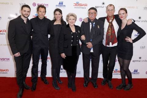 Arne Rudolf Joris Gratwohl Sara Turchetto Marie Luise Marjan Hans W Geißendörfer Georg Uecker and Cosima Viola at the presentation of the 14 Steiger Award 2019 in the Casino Zollverein Essen 16 03 2019 Foto:xC.xHardtx xFuturexImage