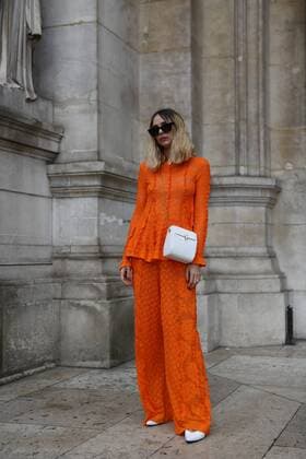 Candela Pelizza attending the Stella McCartney show during Paris Fashion Week March 4, 2019 - PFW: Feb 2019 Street Style Day 8, Paris France  Copyright: xValentinaxRanierix VR_PFW2019034_MAS76