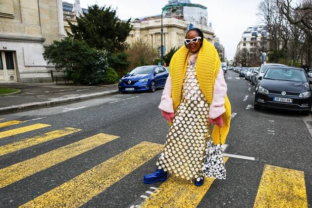 Designer Michelle Elie attending the Chanel show during Paris Fashion Week - March 5, 2019 - PFW: Fall 2019 Street Style Day 9, Paris France  Copyright: xValentinaxRanierix VRPFW20190305ZDC27