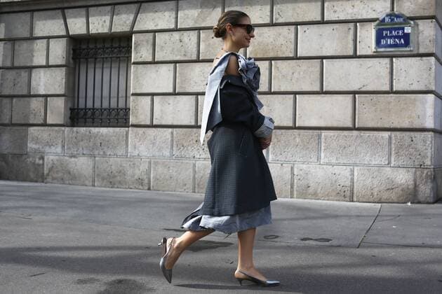 Jenny Walton attending the Miu Miu show during Paris Fashion Week - March 5, 2019 - PFW: Feb 2019 Street Style Day 9, Paris France  Copyright: xValentinaxRanierix VR_PFW2019035_MAS26