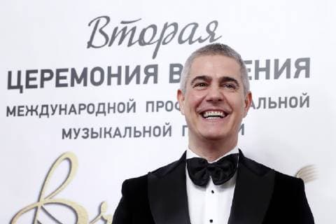 MOSCOW, RUSSIA â€“ MARCH 19, 2019: Italian operatic tenor Alessandro Safina ahead of a ceremony to present BraVo international classical music awards at the Bolshoi Theatre. Mikhail Japaridze TASS  TS0A51AF