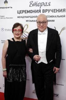 MOSCOW, RUSSIA â€“ MARCH 19, 2019: Bass Hao Jiang Tian (R) ahead of a ceremony to present BraVo international classical music awards at the Bolshoi Theatre. Mikhail Japaridze TASS  TS0A51C8
