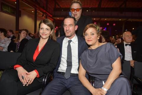 17 German Hearing Film Award Rebecca Imamanuel Soenke Moehring Muriel Baumeister Arrival of red carpet for 17 German Hearing Film Award at the Deutsche Telekom Capital Representation in Berlin on 19 03 2019