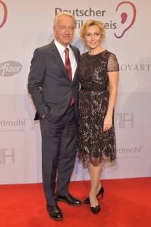 17 German Hoerfilmpreis Christoph M Ort Dana Golombek Arrival of red carpet for the 17 German Hoerfilmpreis at the Deutsche Telekoms Capital Representation in Berlin on 19 03 2019