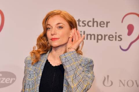 17 German Hoerfilmpreis Marleen Lohse Arrival of red carpet for 17 German Hoerfilmpreis at the Deutsche Telekoms Capital Representation in Berlin on 19 03 2019