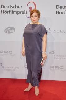 Muriel Baumeister Presentation of the 17 German Hoerfilmpreis 2019 at Deutsche Telekoms Capital Representative Office in Berlin on 19 03 2018 17 German Hoerfilmpreis 2019