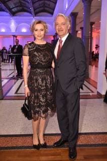 Christoph M Ohrt and Dana Golombek at the award ceremony of the 17th German Hoerfilmpreis on 19 03 2019 in Berlin German Hoerfilmpreis 2019 in Berlin