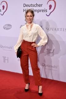 Sina Tkotsch at the award ceremony of the 17 German Hoerfilmpreis on 19 03 2019 in Berlin German Hoerfilmpreis 2019 in Berlin
