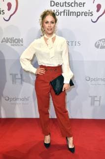 Sina Tkotsch at the presentation of the 17th German Audio Film Award 2019 at Deutsche Telekom Berlins Capital Representative Office 19 03 2019 Foto:xF.xKernx xFuturexImage