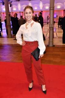 Sina Tkotsch at the presentation of the 17th German Audio Film Award 2019 at Deutsche Telekom Berlins Capital Representative Office 19 03 2019 Foto:xF.xKernx xFuturexImage