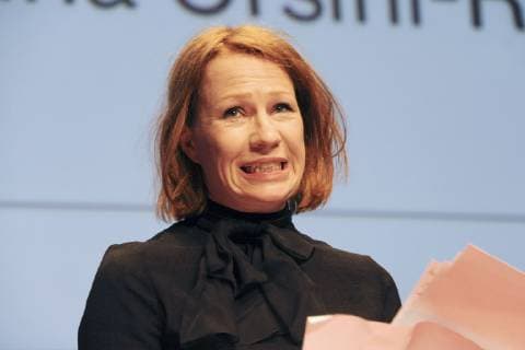 Birgit Minichmayr at the awarding of the Great Diagonal Drama Prize 2019 for services to Austrian film culture at the Festival of Austrian Film Diagonal at the Orpheum Graz 19 03 2019 Foto:xK.xSartenax xFuturexImage