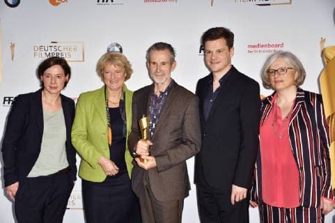 Anne Leppin Monika Grütters Ulrich Matthes Benjamin Herrmann and Claudia Loewe at the press conference to announce the nomination for the German Film Prize 2019 at the Deutsche Kinemathek Berlin 20 03 2019 Foto:xF.xKernx xFuturexImage