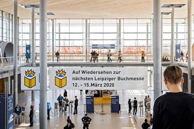Leipzig Book Fair 2019 Visitor at the Leipzig Book Fair on 21 03 2019 20190321SFL0261