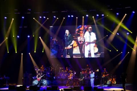 Mexican musician Carlos Santana offers a concert in the city of Guadalajara, Jalisco state, Mexico, 21 March 2019. Santana seduced and made vibrate this Thursday to the public of his native Jalisco (western Mexico) with a message of peace and unity, as part of his Global Consciousness 2019 tour. Mexican Carlos Santana seduces with his music to his native Jalisco !ACHTUNG: NUR REDAKTIONELLE NUTZUNG!  Copyright: xFranciscoxGuascox AME008 20190322-636888300770331551