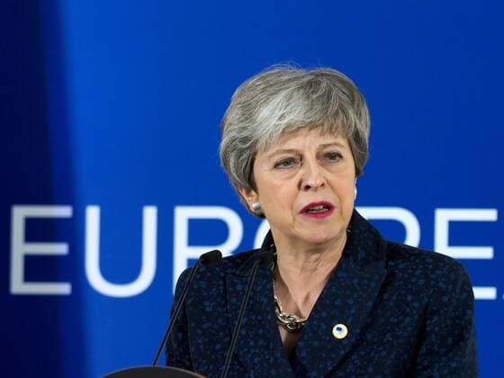 News Themen der Woche KW12 News Bilder des Tages (190323) -- BRUSSELS, March 23, 2019 (Xinhua) -- British Prime Minister Theresa May attends a press conference after the first-day meeting of EU s spring summit in Brussels, Belgium, on March 22, 2019. (Xinhua European Union) BELGIUM-BRUSSELS-EU-SUMMIT-BREXIT 