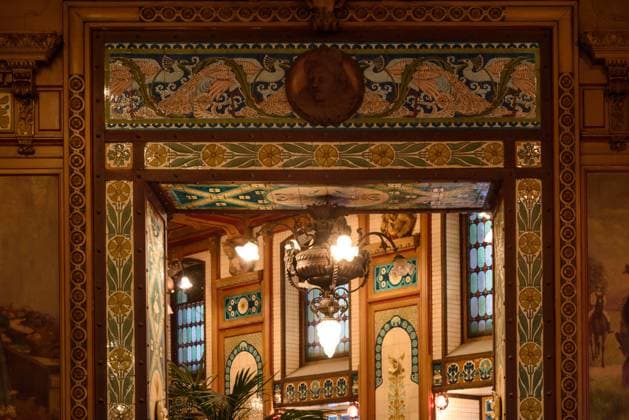 Nantes, Brasserie La Cigale (Architect Emile Libaudiere, 1895) *** Nantes Brasserie La Cigale Architect Emile Libaudiere 1895