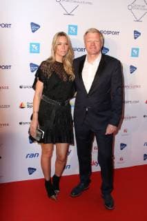 Oliver Kahn and his girlfriend Svenja at the German Sports Journalist Prize on 25 03 2019 in Hamburg German Sports Journalist Prize 2019 in Hamburg