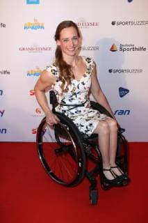Anna Schaffelhuber at the German Sports Journalist Award on 25 03 2019 in Hamburg German Sports Journalist Award 2019 in Hamburg
