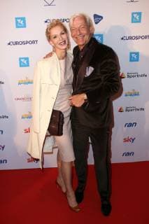 Jo Groebel and Grit Weiss at the German Sports Journalist Prize on 25 03 2019 in Hamburg German Sports Journalist Prize 2019 in Hamburg