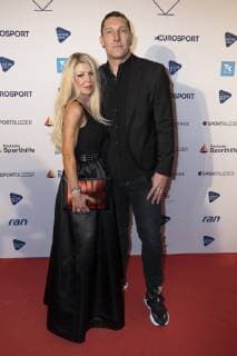 Award ceremony German Sports Journalist Award 2019 Red Carpet Gala Event in the Grand Elysee Hamburg Stefan Kretzschmar with girlfriend Claudia Award ceremony German Sports Journalist Award 2019 Red Carpet Gala Event in the Grand Elysee Hamburg Hamburg Hamburg Germany Hotel Grand Elysee