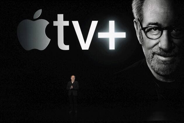 73. Berlinale, Steven Spielberg erhält den Goldenen Ehrenbären für sein Lebenswerk News Themen der Woche KW13 News Bilder des Tages Apple product launch event Film director Steven Spielberg attends an Apple product launch event in Cupertino, California on March 25, 2019. Apple Inc. announced the launch of its new video streaming service, Apple TV. 