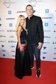 Stefan Kretzschmar with his girlfriend Doreen Dittrich at the German Sports Journalist Awards 2019 at the Hotel Grand Elysee Hamburg 25 03 2019 Foto:xF.xKernx xFuturexImage