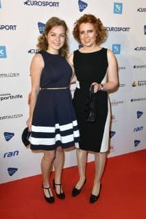 Monica Lierhaus with her niece Greta at the German Sports Journalist Awards 2019 in the Hotel Grand Elysee Hamburg 25 03 2019 Foto:xF.xKernx xFuturexImage