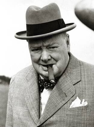 Winston Churchill, in London, September, 1949 File Reference 1003_795THA Hollywood CA USA  Copyright: xCinemaxPublishersxCollection xThexHollywoodxArchivex 1003_795THA