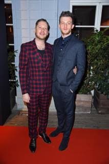 Marco Kreuzpaintner Jannis Niewoehner at the Jupiter Award 2019 in Restaurant The Grand in Berlin on 27 03 2019