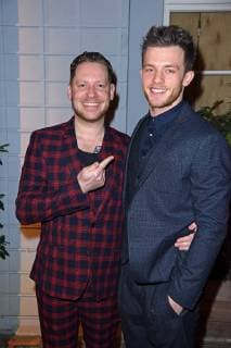 Marco Kreuzpaintner Jannis Niewoehner at the Jupiter Award 2019 in Restaurant The Grand in Berlin on 27 03 2019