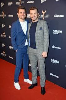 Lucas Reiber Edin Hasanovic at the Jupiter Award 2019 in Restaurant The Grand in Berlin on 27 03 2019