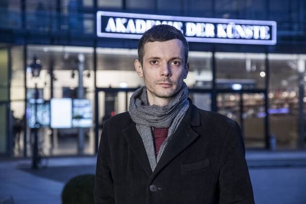 Entertainment Themen der Woche KW13 Entertainment Bilder des Tages Berliner Akademie der Künste Danilo Scholz. -- Der Heinrich-Mann-Preis 2019 geht an den Autor und Wissenschaftler Danilo Scholz. Adam Tooze, Wirtschaftshistoriker, Laudatio Mascha Schneider, Schauspielerin, liest Texte von Heinrich Mann. Kathrin Röggla, AdK, Begrüßung und Preisverleihung. in der Berliner Akademie der Künste am 27.03.2019 *** Berliner Akademie der Künste Danilo Scholz The Heinrich Mann Prize 2019 goes to the author and scientist Danilo Scholz Adam Tooze Economic historian Laudatio Mascha Schneider Actress reads texts by Heinrich Mann Kathrin Röggla AdK Welcome and award ceremony at the Berlin Academy of the Arts on 27 03 2019