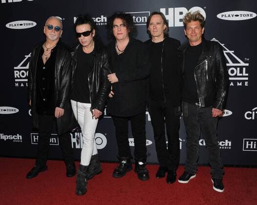 Entertainment Themen der Woche KW13 NEW YORK, NY - MARCH 29: The Cure at the 2019 Rock N Roll Hall Of Fame Induction Ceremony at the Barclays Center in Brooklyn, New York City on March 29, 2019. Copyright: xJohnxPalmerx