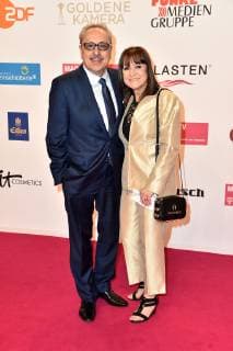 Wolfgang and Christine Stumph arriving for the award ceremony of the Golden Camera on 30 03 2019 in Berlin The Golden Camera Award 2019 in Berlin