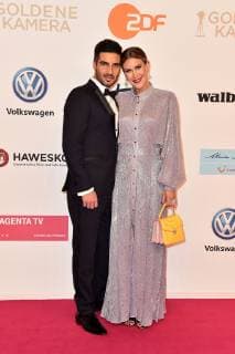 Wolke Hegenbarth and Oliver Vaid arriving for the award ceremony of the Golden Camera on 30 03 2019 in Berlin The Golden Camera Award 2019 in Berlin
