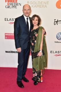 Götz Schubert and his wife Simone Witte arriving for the Golden Camera Award on 30 03 2019 in Berlin The Golden Camera Award 2019 in Berlin
