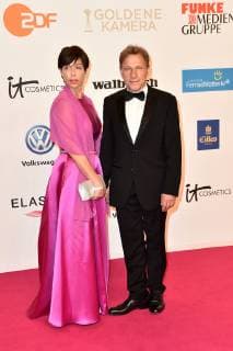 Richy Müller and Christl Stumhofer arriving for the Golden Camera Award on 30 03 2019 in Berlin The Golden Camera Award 2019 in Berlin