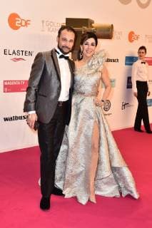 Judith Williams and her husband Alexander Klaus Stecher arriving for the Golden Camera Awards on 30 03 2019 in Berlin The Golden Camera Awards 2019 in Berlin
