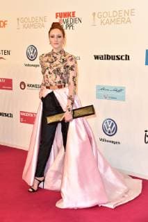 Barbara Meier arriving for the award ceremony of the Golden Camera on 30 03 2019 in Berlin The Golden Camera Award 2019 in Berlin