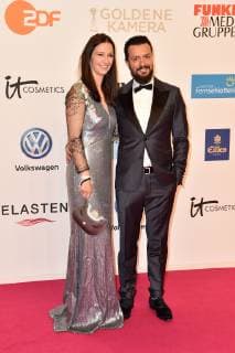 Pinar Atalay and her husband arriving for the Golden Camera Award on 30 03 2019 in Berlin The Golden Camera Award 2019 in Berlin