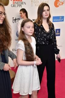 Greta Thunberg and Luisa Neubauer at the 54th Golden Camera 2019 Award Ceremony at Tempelhof Airport Berlin 30 03 2019 Foto:xF.xKernx xFuturexImage