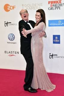 Herbert Knaup with his wife Christiane Knaup at the 54th Golden Camera 2019 Award Ceremony at Tempelhof Airport Berlin 30 03 2019 Foto:xF.xKernx xFuturexImage