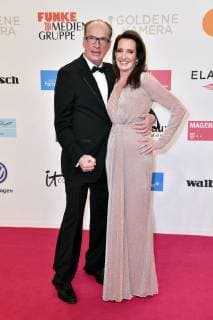 Herbert Knaup with his wife Christiane Knaup at the 54th Golden Camera 2019 Award Ceremony at Tempelhof Airport Berlin 30 03 2019 Foto:xF.xKernx xFuturexImage