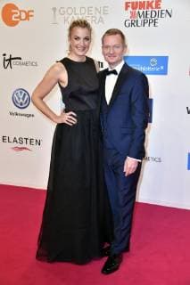 Constanze Darschin and Michael Kessler at the 54th Golden Camera 2019 Award Ceremony at Tempelhof Airport Berlin 30 03 2019 Foto:xF.xKernx xFuturexImage