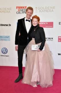 Enie van de Meiklokjes with husband Tobias Staerbo at the 54th Golden Camera 2019 Award Ceremony at Tempelhof Airport Berlin 30 03 2019 Foto:xF.xKernx xFuturexImage
