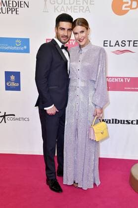 Wolke Hegenbarth with friend Oliver Vaid at the 54th Golden Camera 2019 Award Ceremony at Tempelhof Airport Berlin 30 03 2019 Foto:xF.xKernx xFuturexImage