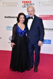Tom Buhrow with girlfriend Daniela Boff at the 54th Golden Camera 2019 Award Ceremony at Tempelhof Airport Berlin 30 03 2019 Foto:xF.xKernx xFuturexImage